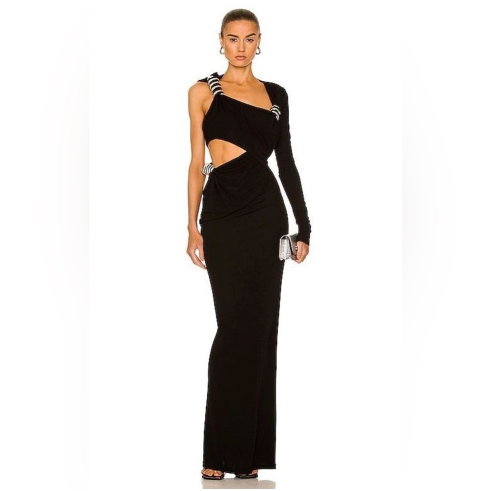 Christopher Esber Black Maxi Dress